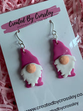 Load image into Gallery viewer, Pink Gonk Clay Earrings
