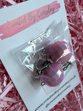Load image into Gallery viewer, Light Pink Disco Ball Clip On Earrings
