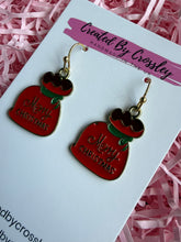 Load image into Gallery viewer, Christmas Charm Earrings
