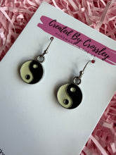 Load image into Gallery viewer, Yin Yang Charm Earrings

