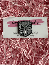 Load image into Gallery viewer, “We lose ourselves in books. We find ourselves there too” Book Pin Badge
