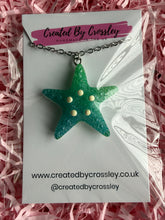Load image into Gallery viewer, Large Starfish Charm Necklace
