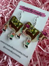 Load image into Gallery viewer, Cowboy Cow Charm Earrings
