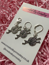 Load image into Gallery viewer, Craft Wool Charm Clip Charm and Stitch Markers

