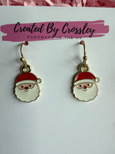 Load image into Gallery viewer, Santa Claus Charm Earrings
