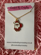 Load image into Gallery viewer, Santa Charm Necklace
