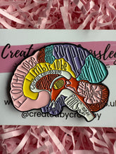 Load image into Gallery viewer, Anatomical Brain Pin Badge
