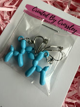 Load image into Gallery viewer, Balloon Dog Clip On Earrings
