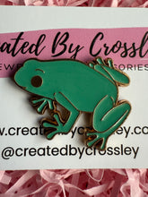 Load image into Gallery viewer, Frog Pin Badge
