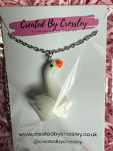 Load image into Gallery viewer, Swan Charm Necklace
