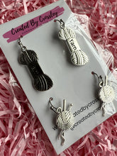 Load image into Gallery viewer, Knitting Earring Duo
