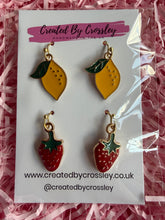 Load image into Gallery viewer, Fruit Earring Duo
