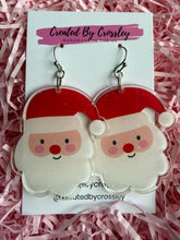 Load image into Gallery viewer, Santa Claus Charm Earrings
