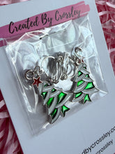 Load image into Gallery viewer, Christmas Tree Clip On Earrings
