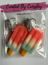 Load image into Gallery viewer, Colour Fade Lolly Clip On Earrings
