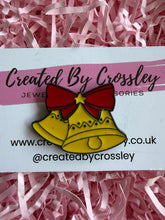 Load image into Gallery viewer, Yellow Bells Pin Badge
