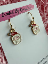 Load image into Gallery viewer, Santa Charm Earrings
