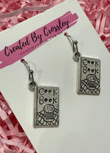 Load image into Gallery viewer, Cook Book Charm Earrings
