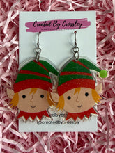 Load image into Gallery viewer, Large Elf Charm Earrings
