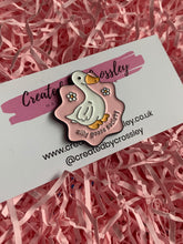 Load image into Gallery viewer, Silly Goose Pin Badge
