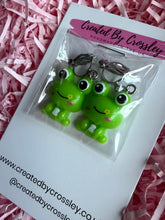 Load image into Gallery viewer, Frog Clip On Earrings
