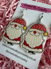 Load image into Gallery viewer, Santa Gonk Charm Earrings
