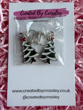 Load image into Gallery viewer, Christmas Tree Clip On Earrings
