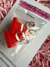 Load image into Gallery viewer, Traffic Cone Clip On Earrings
