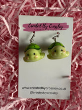 Load image into Gallery viewer, Turtle Charm Earrings
