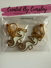 Load image into Gallery viewer, Seahorse Clip On Earrings
