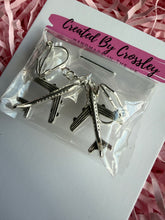 Load image into Gallery viewer, Airplane Clip On Earrings
