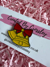 Load image into Gallery viewer, Yellow Bells Pin Badge
