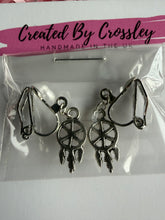 Load image into Gallery viewer, Mini Dreamcatcher Clip On Earrings

