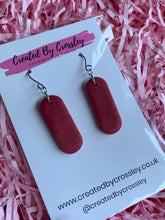 Load image into Gallery viewer, Simple Shimmer Clay Earrings

