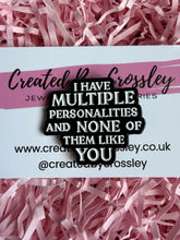 Load image into Gallery viewer, Funny Quote Pin Badge
