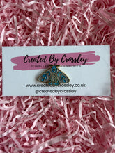 Load image into Gallery viewer, Blue Moth Butterfly Pin Badge
