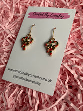 Load image into Gallery viewer, Double Candycane Charm Earrings
