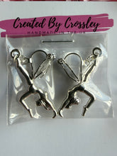 Load image into Gallery viewer, Gymnast Clip On Earrings
