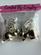 Load image into Gallery viewer, Rabbit Clip On Earrings
