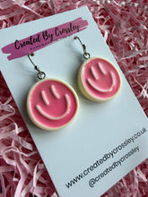 Load image into Gallery viewer, Happy Face Charm Earrings
