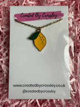 Load image into Gallery viewer, Lemon Charm Necklace
