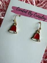 Load image into Gallery viewer, Mini Gem Bells Charm Earrings
