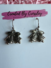 Load image into Gallery viewer, Christmas Bell Charm Earrings
