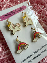 Load image into Gallery viewer, Unicorn Rainbow Earring Duo
