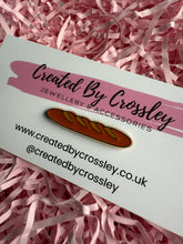 Load image into Gallery viewer, Baguette Bread Pin Badge

