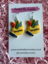 Load image into Gallery viewer, Crayon Box Charm Earrings
