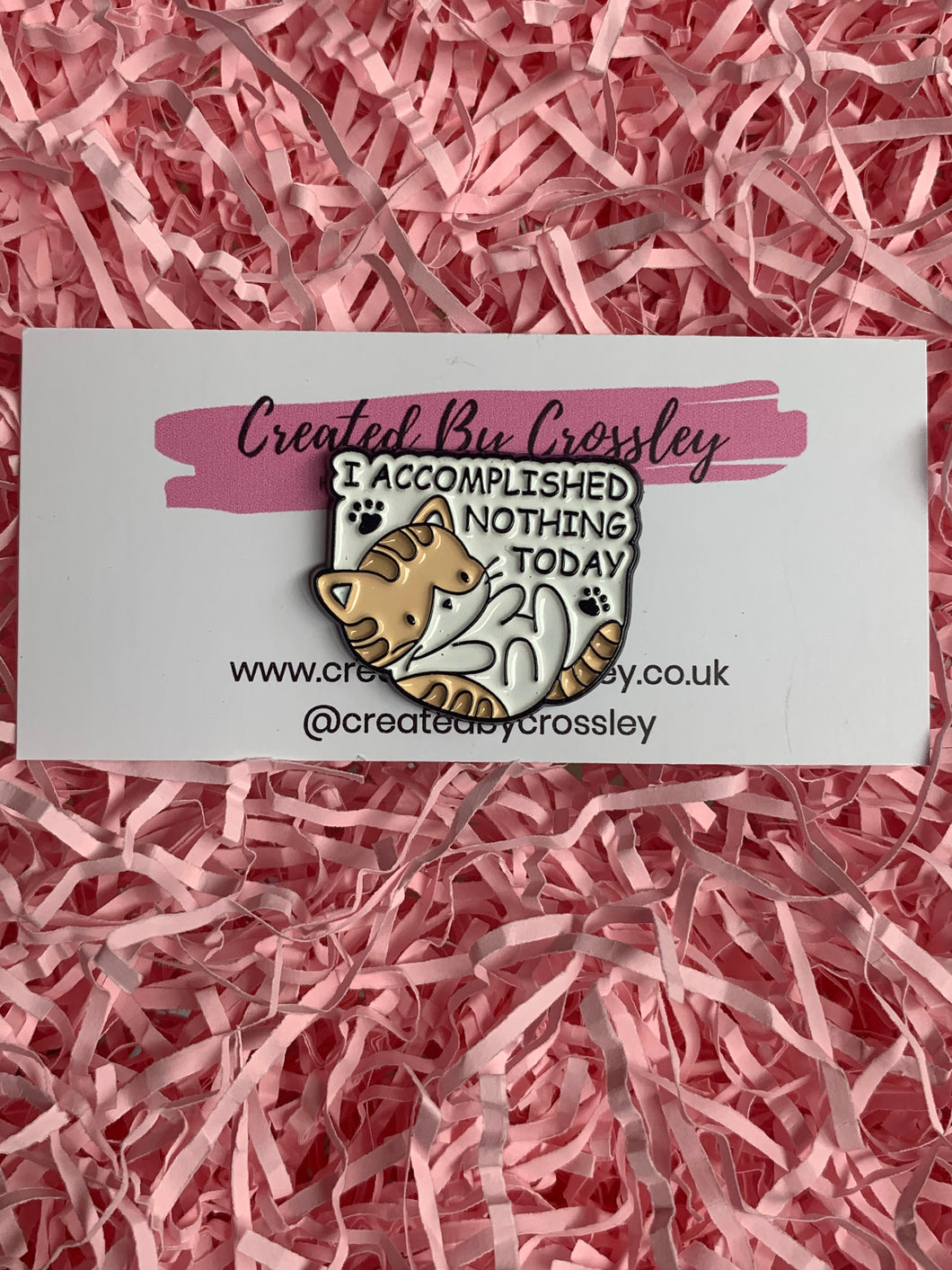 Cat Pin Badge