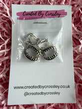 Load image into Gallery viewer, Vampire Teeth Clip On Earrings
