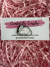 Load image into Gallery viewer, Sleepy Cat Pin Badge
