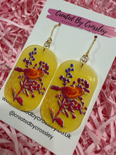 Load image into Gallery viewer, Large Bird Arch Charm Earrings
